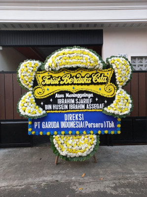 Papan Bunga Duka di Gunungpuyuh