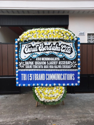 Papan Bunga Duka di Gunungpuyuh